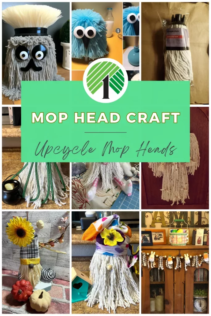 mop head craft dollar tree