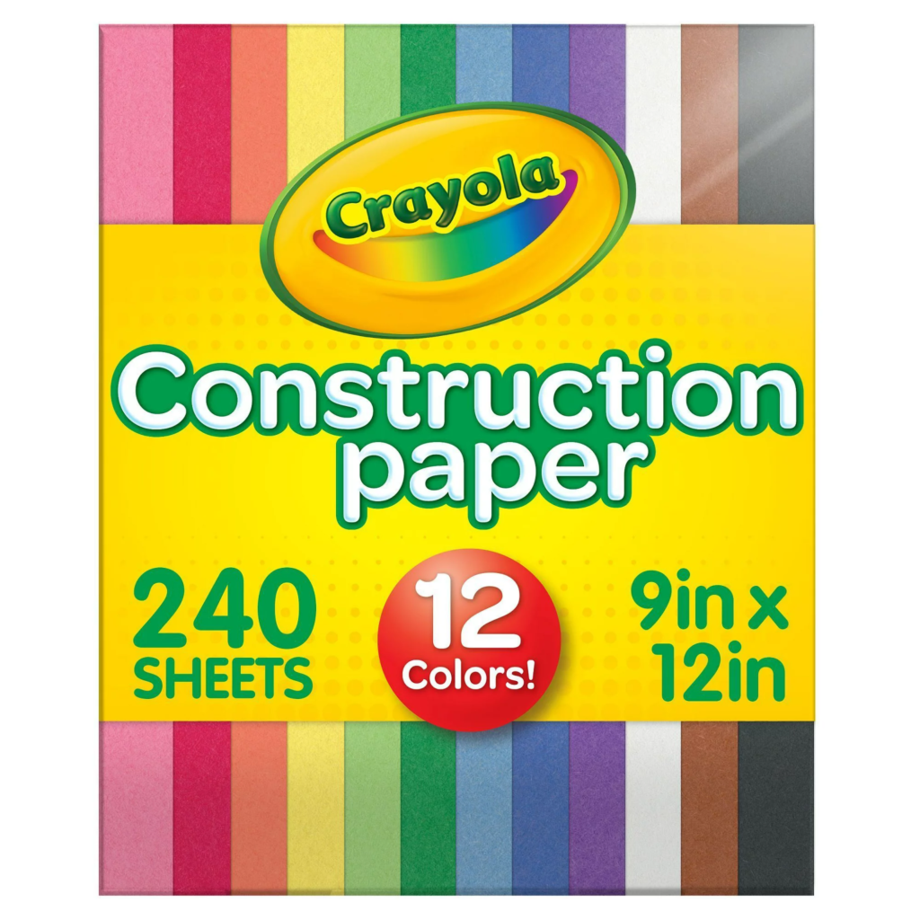 craft Construction Paper supplies
