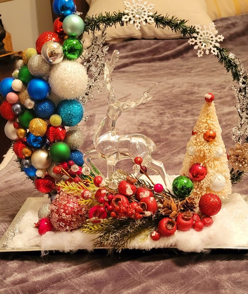 Christmas bead craft idea