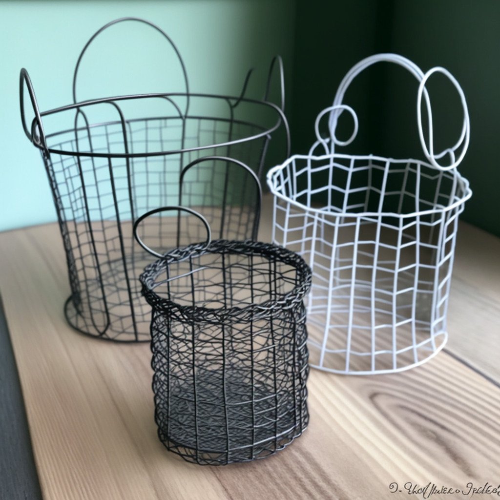 wire basket crafts