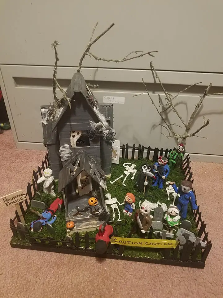 haunted house craft ideas