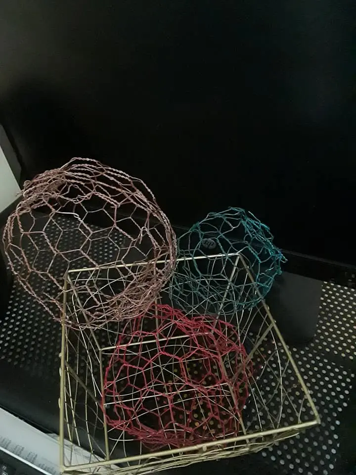 dt wire basket crafts