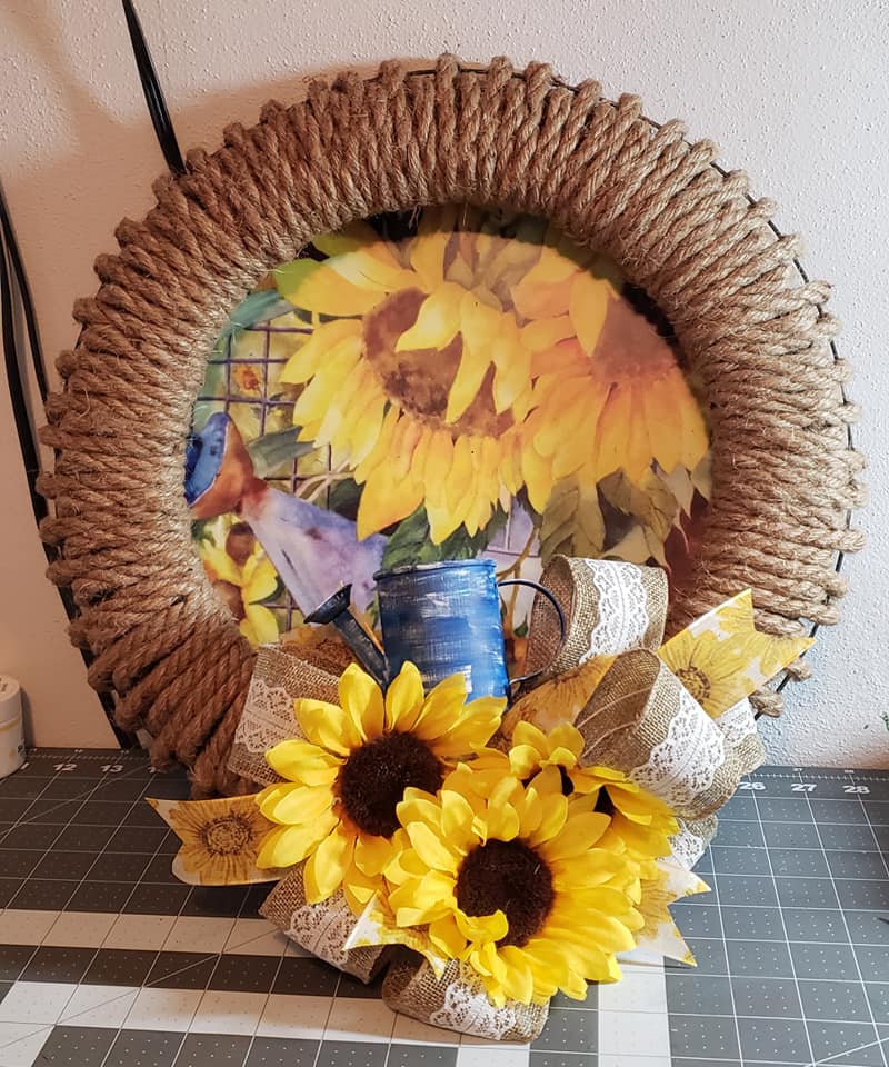 floral wreath