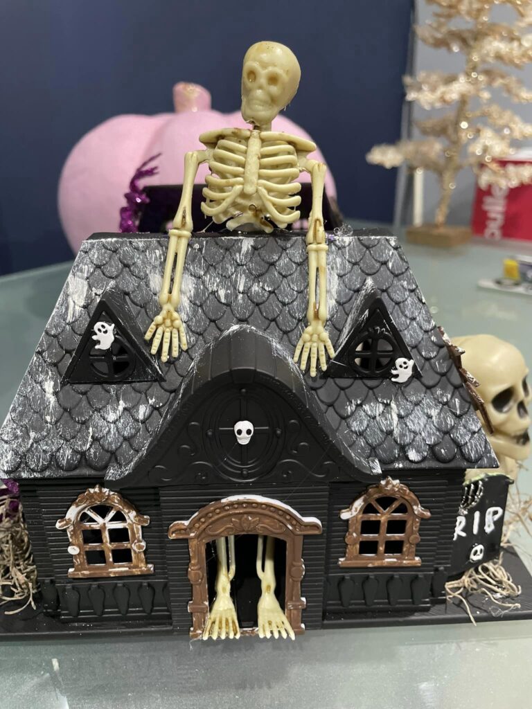 haunted house idea craft