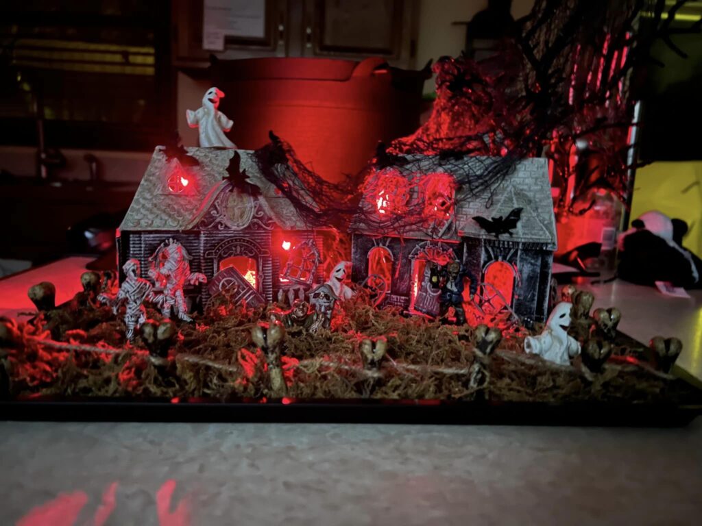 halloween haunted house
