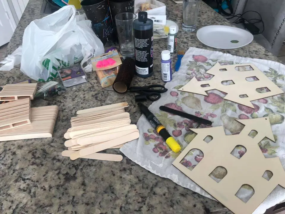 haunted house craft