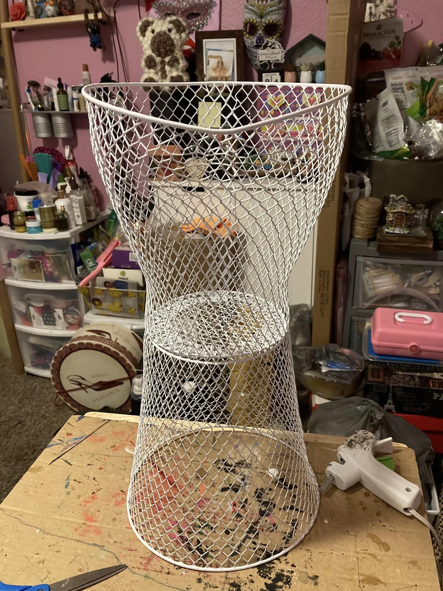 Dollar Tree Wire Basket Crafts Dollar Tree Craft