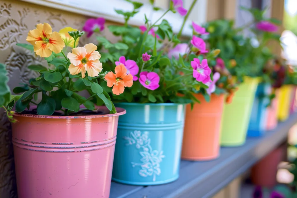 dollar tree garden project with dollar tree supplies