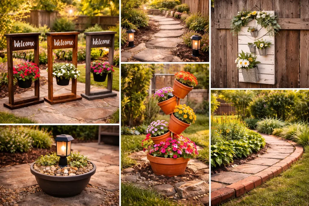 Cheap DIY Dollar Tree 5 Garden Ideas