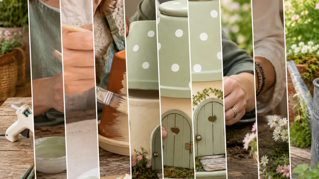 Charming Dollar Tree Fairy Garden House DIY