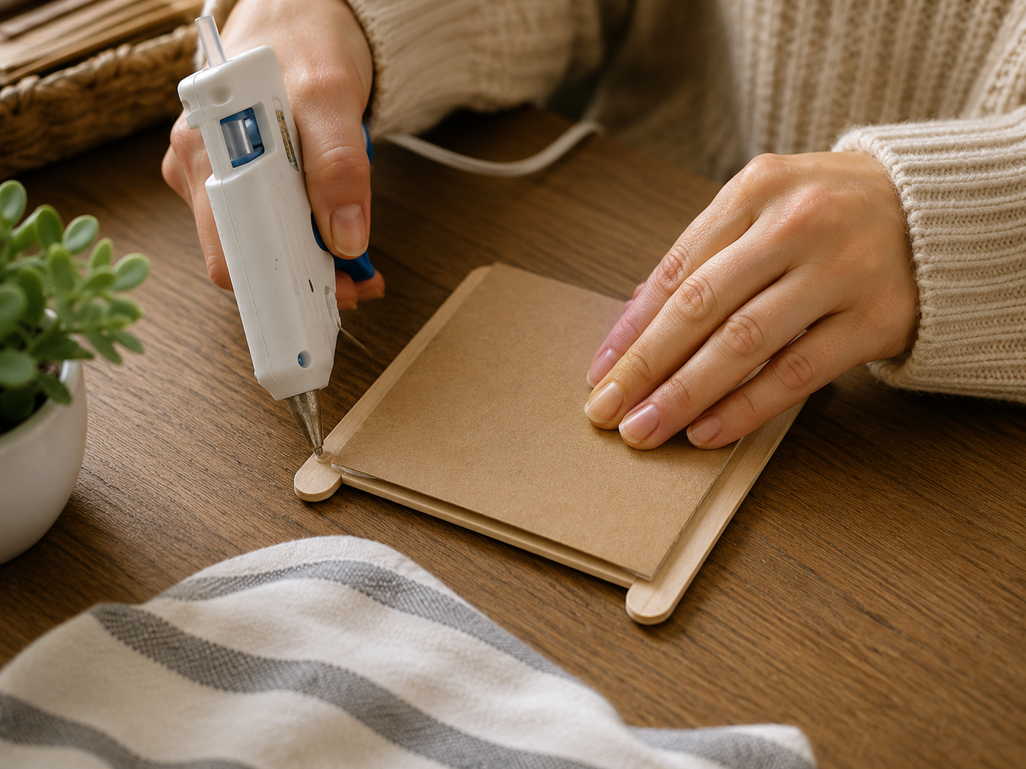 How to prepare & attach backing - Dad, You Rock! Father's Day Frame DIY DIY tutorial