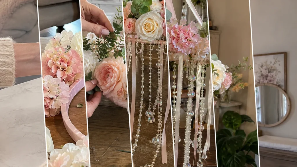 Dreamy Dollar Tree Floral Chandelier: An Elegant DIY Hanging Decor