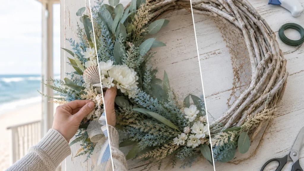 Creative Coastal Driftwood Wreath