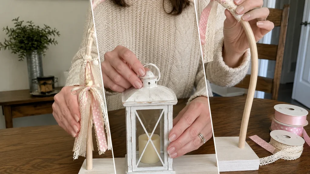 Dollar Tree Pastel Lantern Arch Party Centerpiece