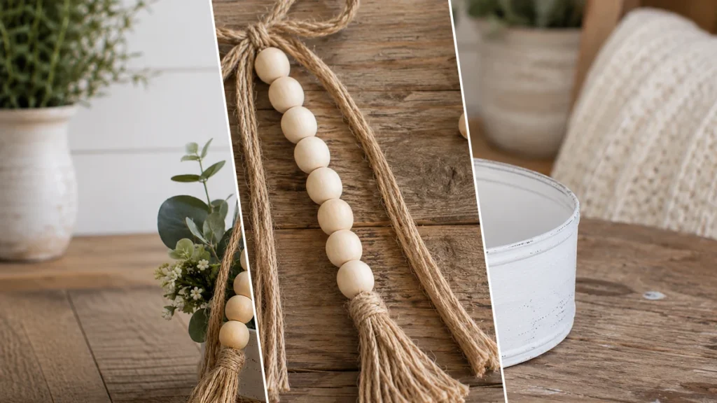 Rustic Farmhouse Hurricane Candle Holder: High-End Dollar Tree DIY
