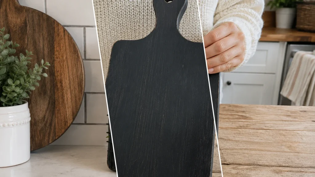 Rustic Farmhouse Kitchen Utensil Board Decor