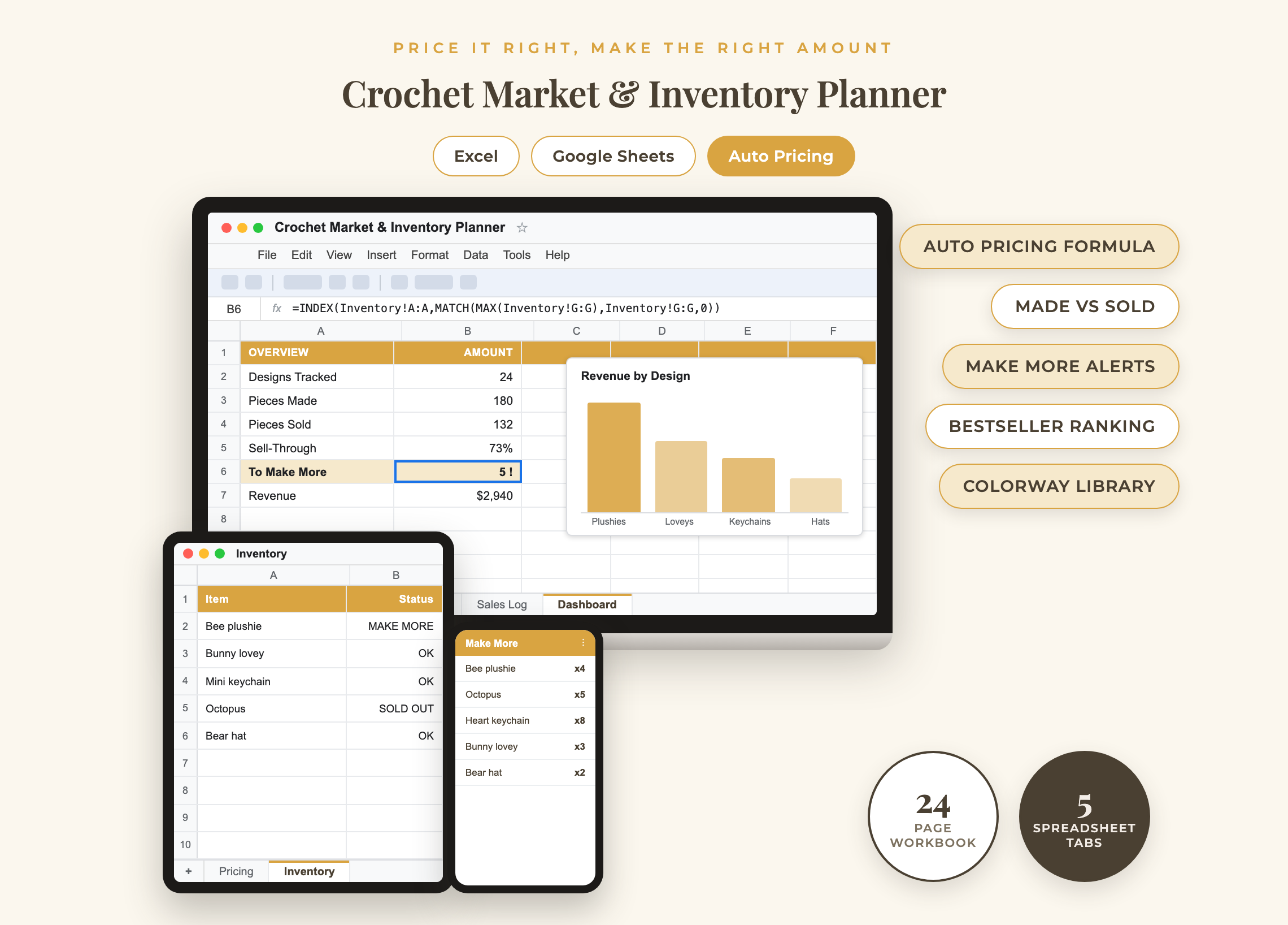 How to Price Crochet Items and Plan Craft Fair Inventory