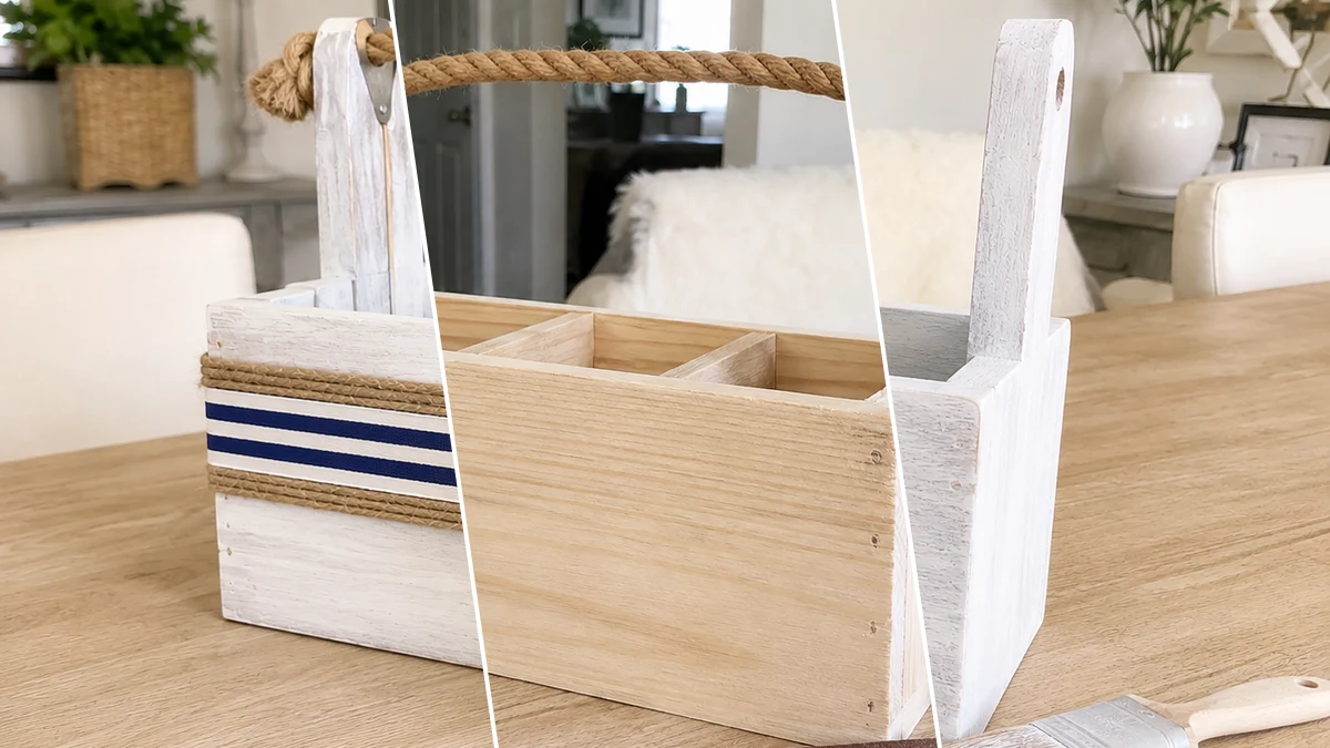 Rustic Summer Lemon Caddy: A Farmhouse Picnic Essential