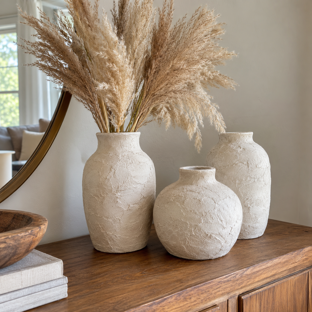 DIY Faux Plaster Vases from Glass or Plastic for Rustic Home Decor, step 6: Protect with Sealant