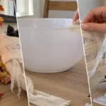 DIY Mummy Candy Bowl for Halloween Entryway or Party Decor