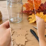 DIY Thanksgiving Gratitude Jar with Kraft Leaf Tags