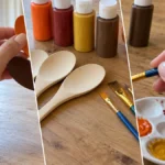 Mini Pumpkin Wooden Spoon Turkey Centerpiece for Thanksgiving Decor